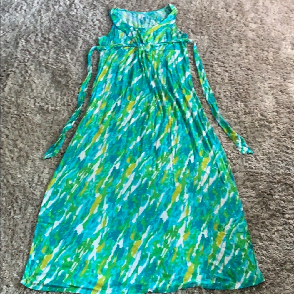 Maternity maxi dress